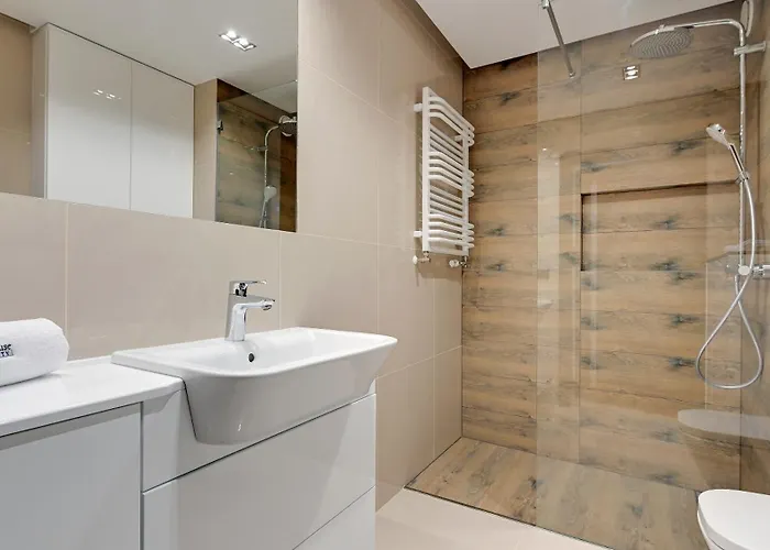 شقة فندقية Comfortable With Access To The Gym Dom & House غدانسك